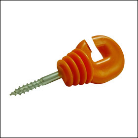 orange electric fence ring insulator